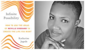 Book cover and author photo for Kate Jegede, founder of the Thinking Woman's Award