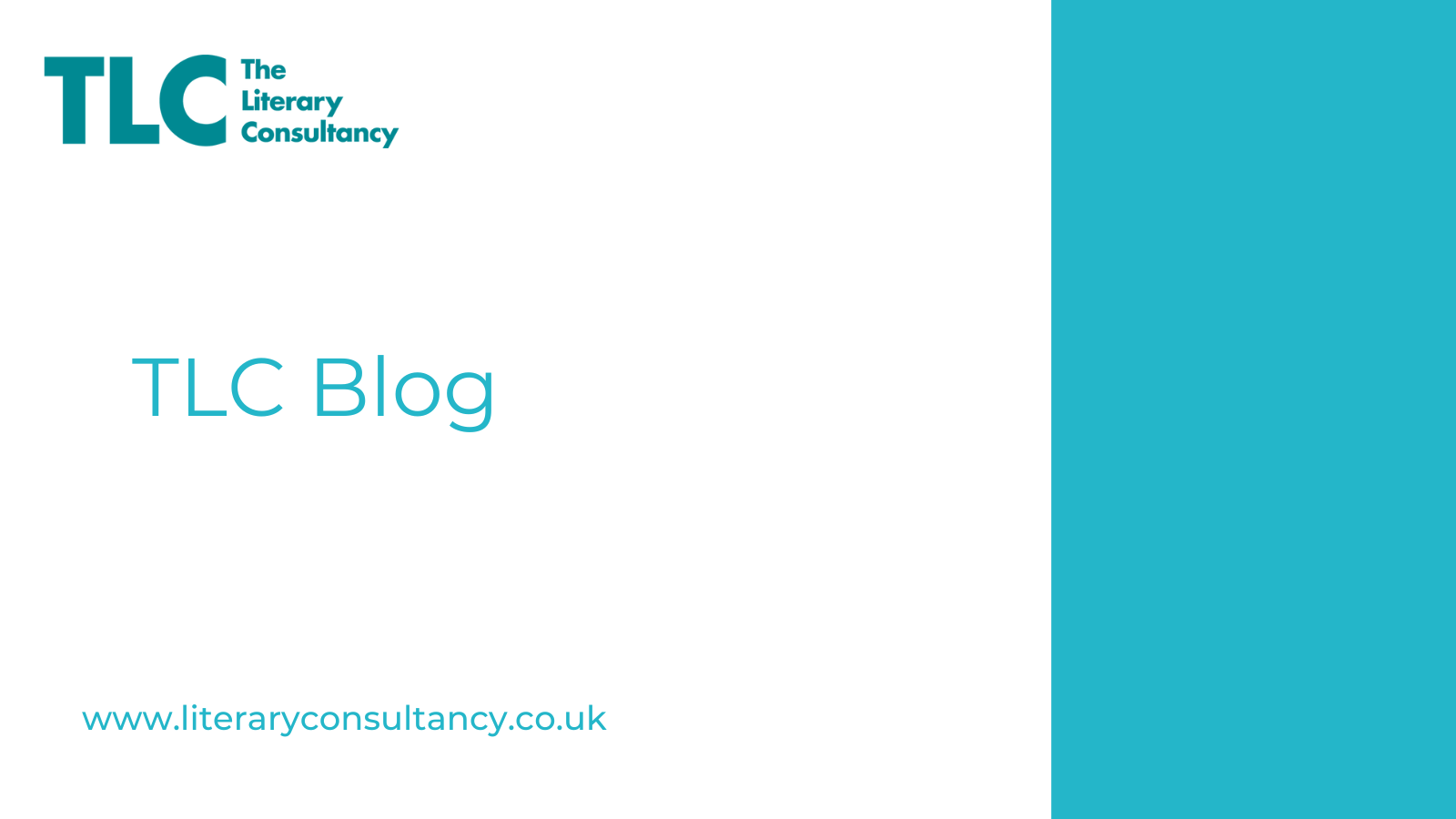 Pitch a Blog to TLC - The Literary Consultancy